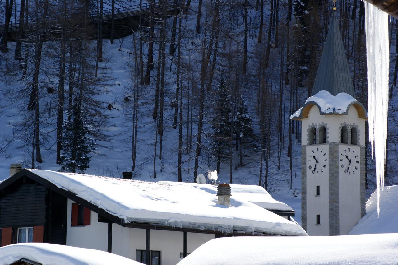 Appartamento Haus Alpenperle Saas-Almagell Esterno foto